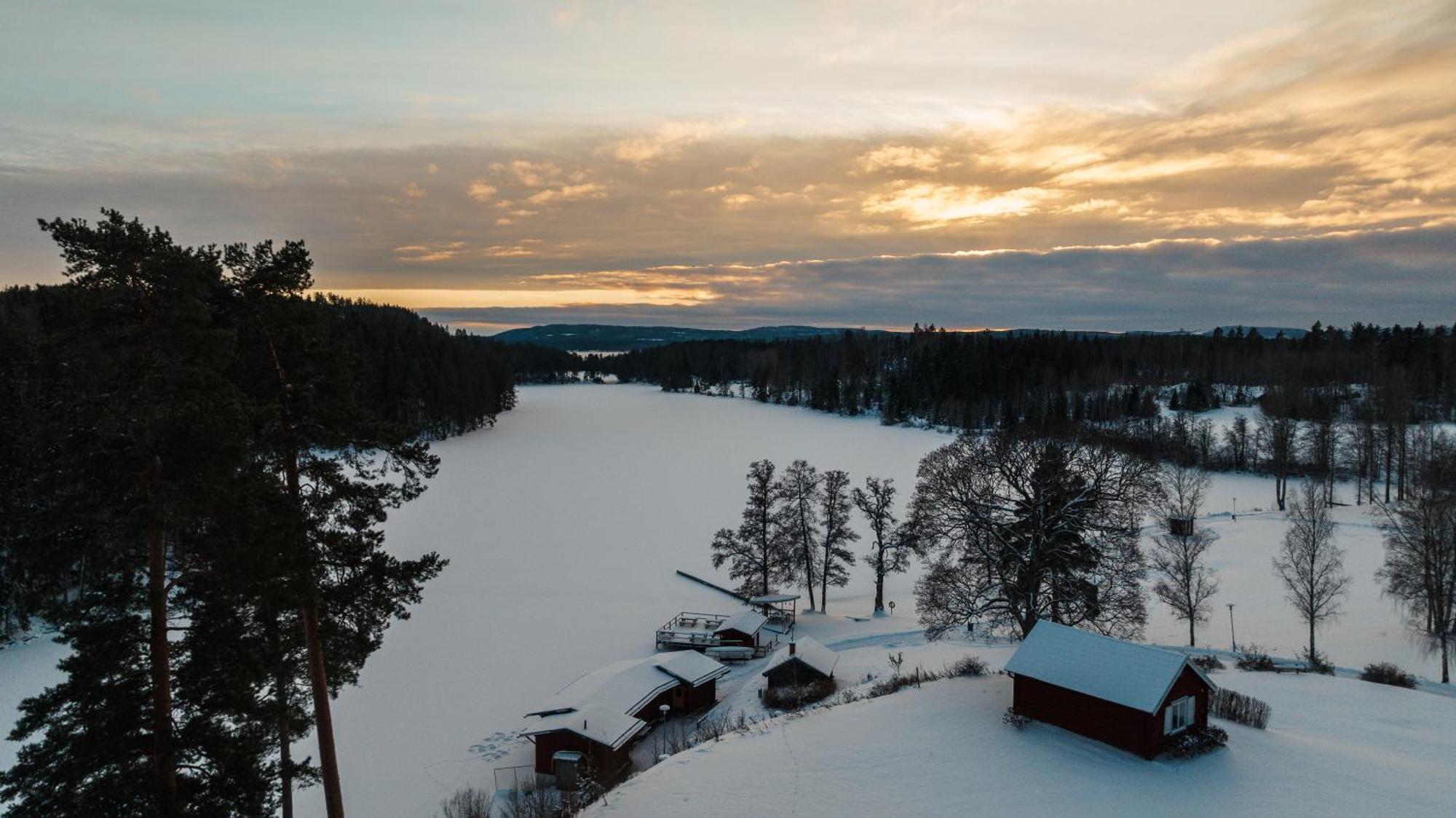 Barken Lodge Smedjebacken ภายนอก รูปภาพ